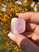 Load image into Gallery viewer, Uv Reactive Pink Aragonite Tumblestone
