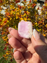 Load image into Gallery viewer, Uv Reactive Pink Aragonite Tumblestone
