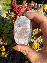 Load image into Gallery viewer, Purple Lepidolite Mica Palmstone
