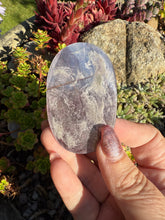 Load image into Gallery viewer, Purple Lepidolite Mica Palmstone
