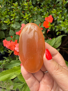 Orange Calcite Palmstone