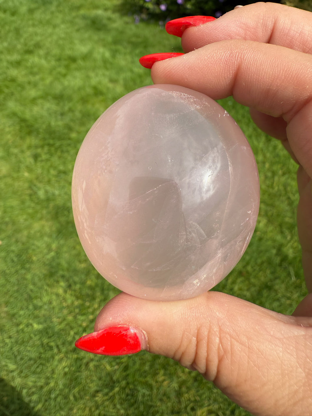 Rose Quartz Palmstone