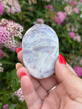 Load image into Gallery viewer, Opalized Fluorite Palmstone
