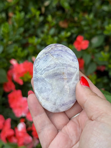 Opalized Fluorite Palmstone