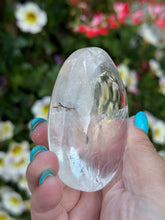 Load image into Gallery viewer, High Quality Smooth Clear Quartz Palmstone
