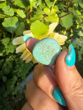Load image into Gallery viewer, Natural Turquoise Tumblestone from Peru
