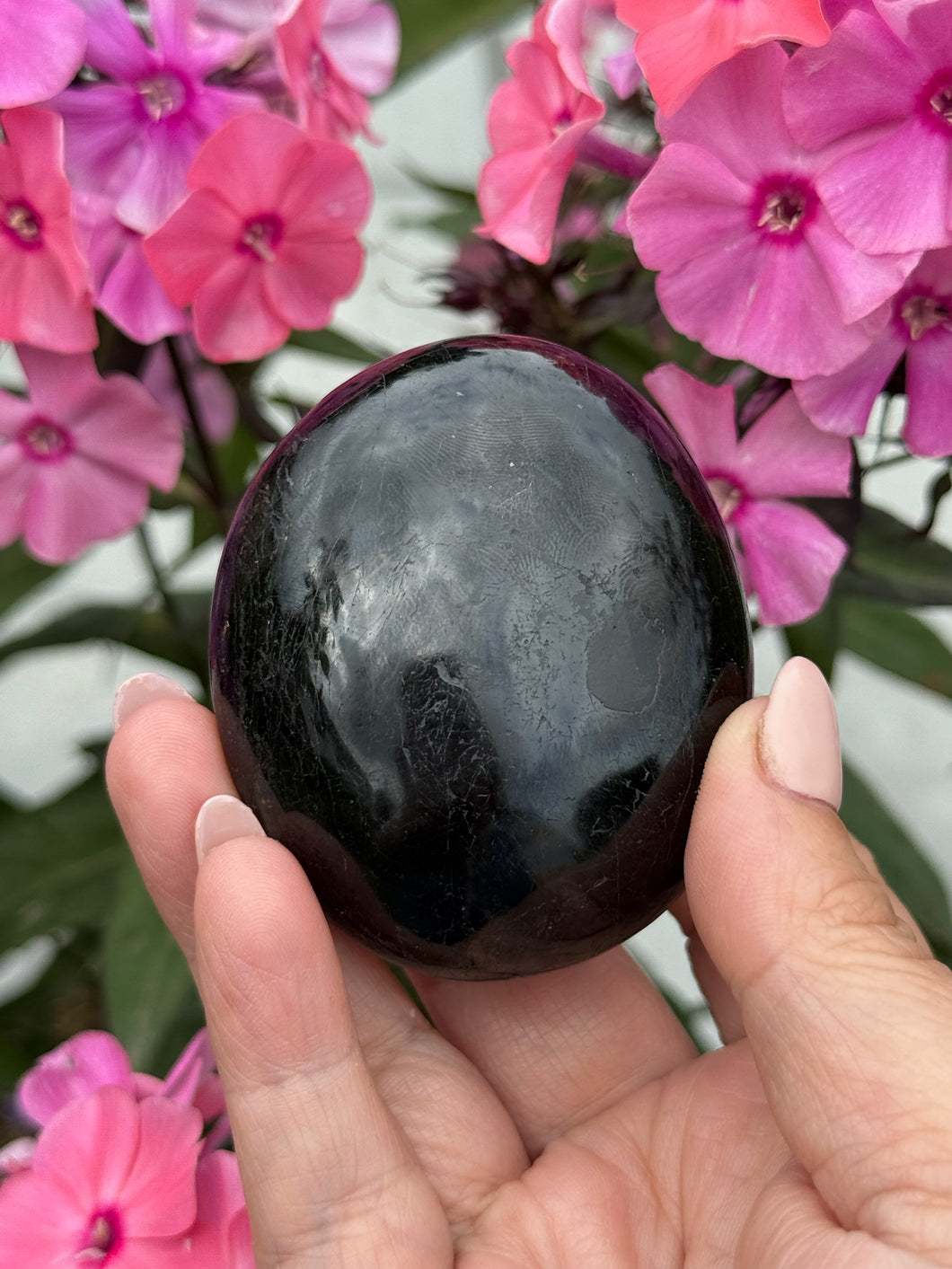 Black Tourmaline Palmstone