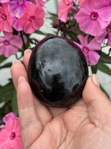 Black Tourmaline Palmstone