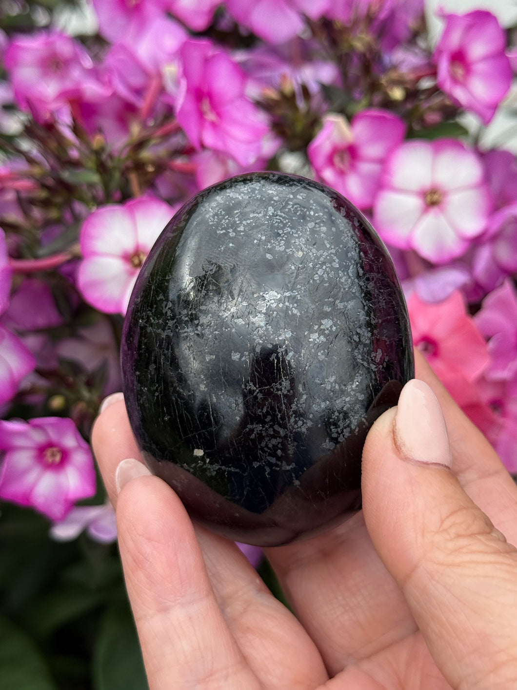 Black Tourmaline Palmstone