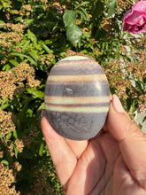 Load image into Gallery viewer, Purple Robe Jade Palmstone
