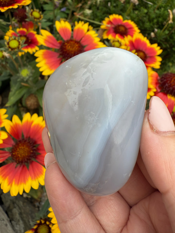 Orca Agate Palmstone