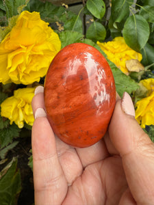 Red Jasper Palmstone