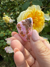 Load image into Gallery viewer, Uv Reactive Pink Aragonite Tumblestone
