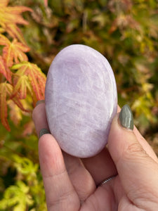 UV Reactive Kunzite Palmstone with Sheen