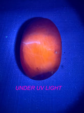 Load image into Gallery viewer, UV Reactive Kunzite Palmstone with Sheen
