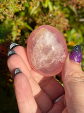 Load image into Gallery viewer, Star Rose Quartz Palmstone
