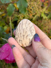 Load image into Gallery viewer, Smoky Quartz and Feldspar Palmstone
