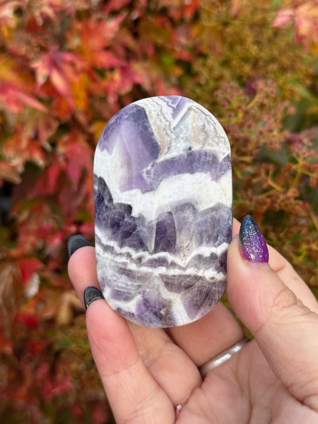 Dream Amethyst Palmstone