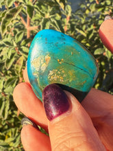 Load image into Gallery viewer, Rare Gem Silica Chrysocolla in Opal Palmstone
