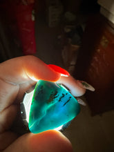 Load image into Gallery viewer, Gem Silica Chrysocolla in Opal Palmstone

