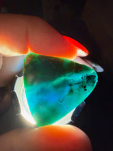 Load image into Gallery viewer, Gem Silica Chrysocolla in Opal Palmstone
