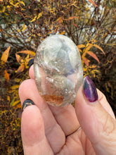 Load image into Gallery viewer, Garden Quartz Lodolite Palmstone
