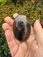 Load image into Gallery viewer, Mahogany Obsidian Palmstone
