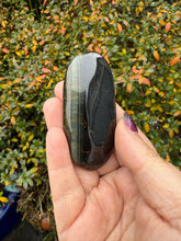 Load image into Gallery viewer, Blue Tigers Eye Palmstone
