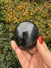 Load image into Gallery viewer, Black Tourmaline Palmstone
