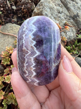 Load image into Gallery viewer, Dream Chevron Amethyst Palmstone
