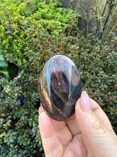 Load image into Gallery viewer, Mahogany Obsidian Palmstone
