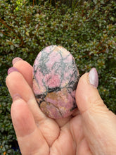 Load image into Gallery viewer, Rhodonite Palmstone
