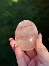 Load image into Gallery viewer, Fire Hematite Quartz Palmstone

