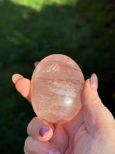 Load image into Gallery viewer, Fire Hematite Quartz Palmstone

