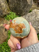 Load image into Gallery viewer, Polychrome Jasper Palmstone

