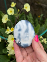 Load image into Gallery viewer, Tactile Orca Agate Palmstone
