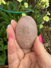 Load image into Gallery viewer, Rhodonite Palmstone
