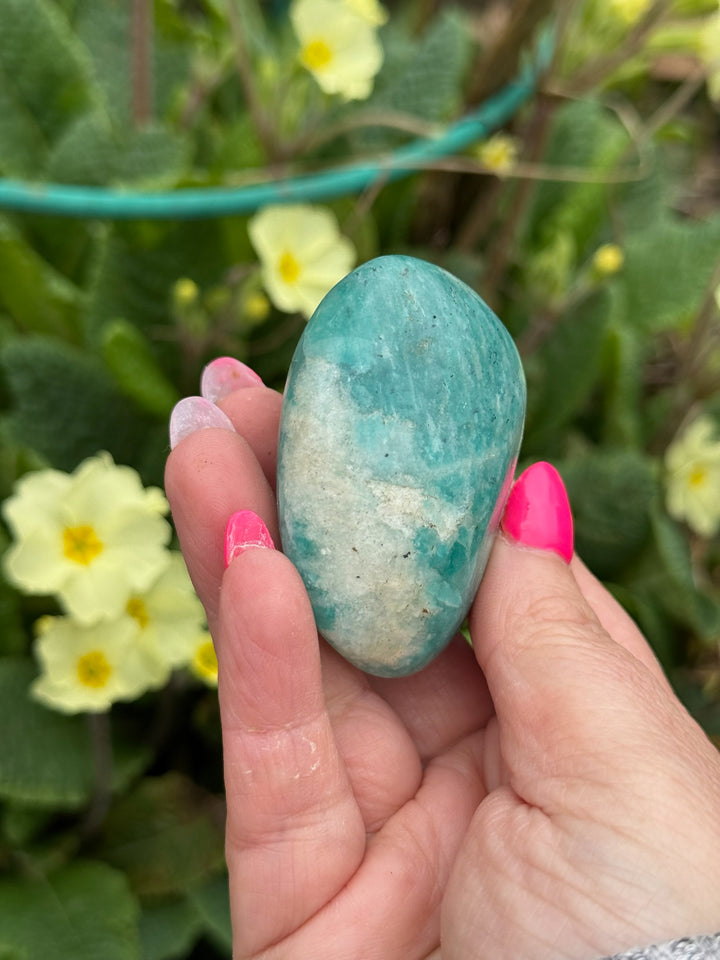 Amazonite Palmstone