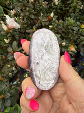 Load image into Gallery viewer, Gem Lepidolite Mica Palmstone
