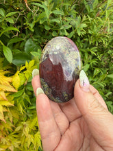 Load image into Gallery viewer, Dragons Blood Jasper Palmstone
