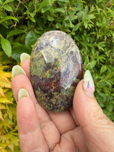 Load image into Gallery viewer, Dragons Blood Jasper Palmstone
