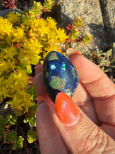 Load image into Gallery viewer, Rare New Find Chrysocolla with Malachite &amp; Azurite Tumblestone
