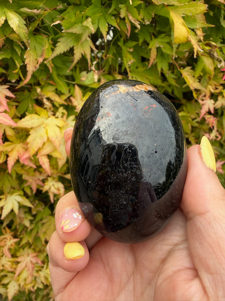 Black Tourmaline Palmstone