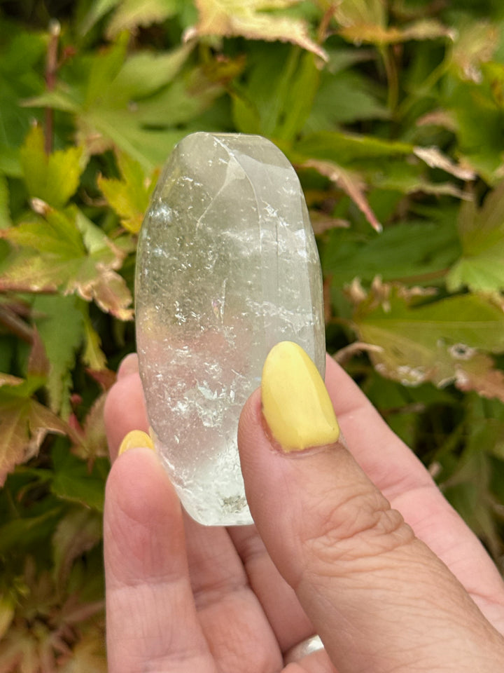 Mint Green Chunky Fluorite Palmstone