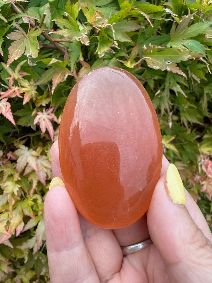 Orange Calcite Palmstone