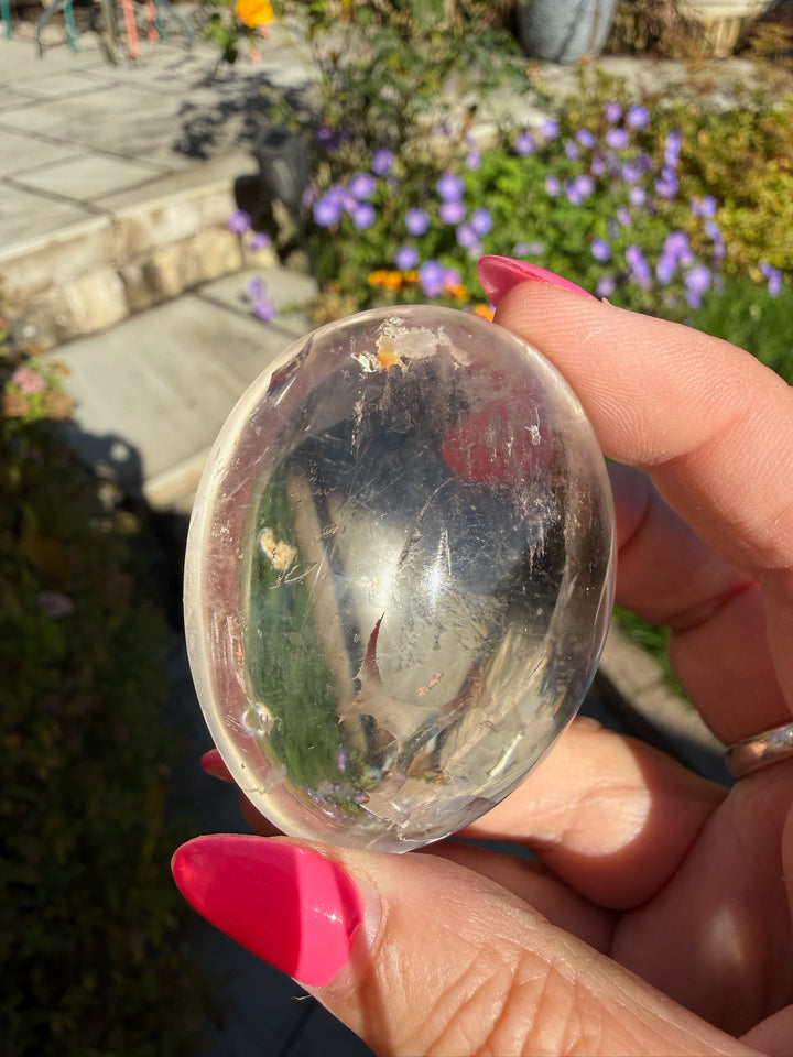 Clear Quartz Palmstone