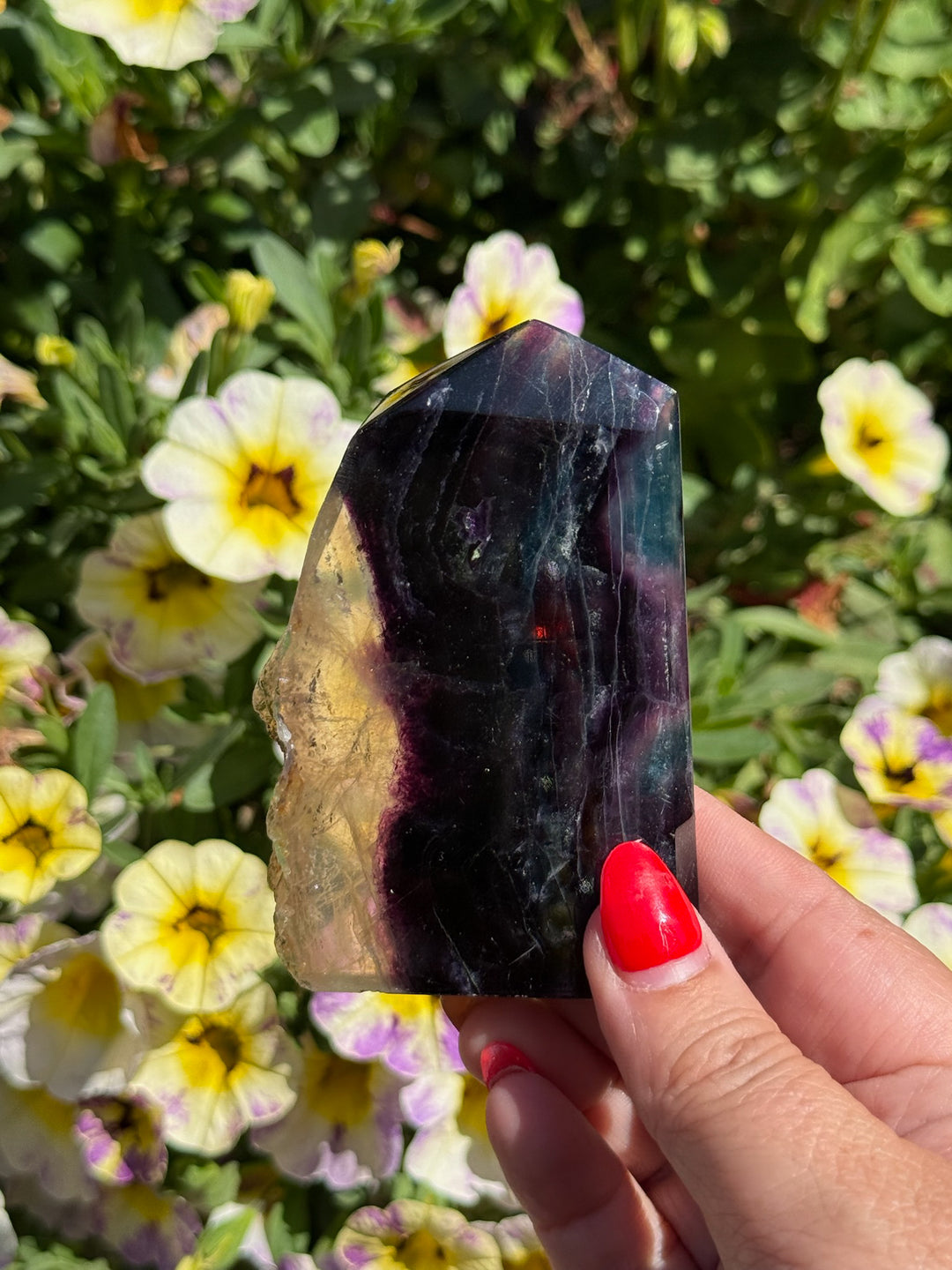 Fluorite Slab Tower