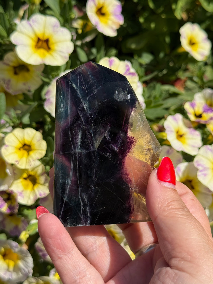 Fluorite Slab Tower