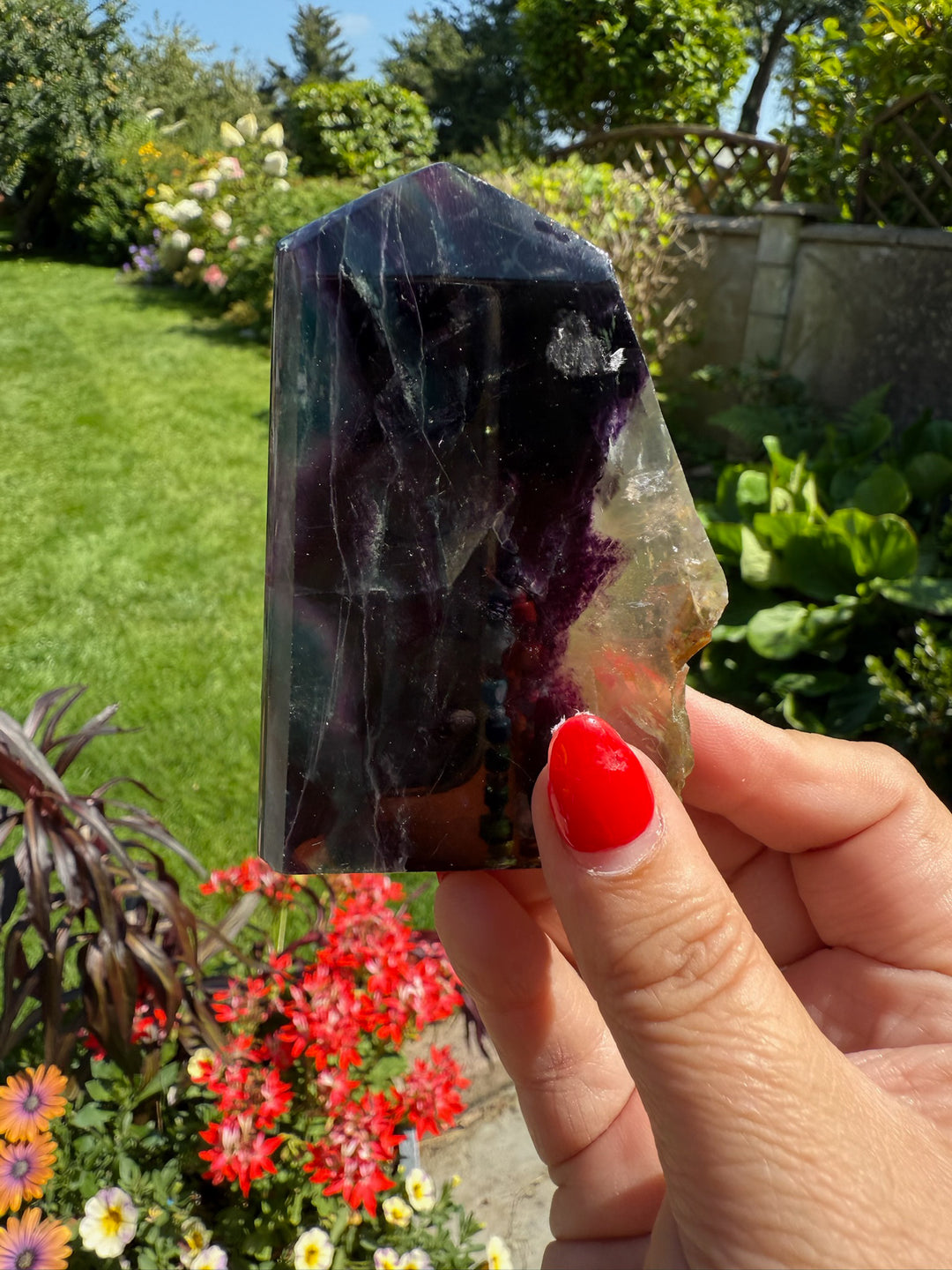 Fluorite Slab Tower