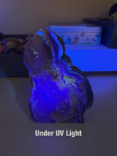 Load image into Gallery viewer, Feather Fluorite with Pyrite Slice Tower
